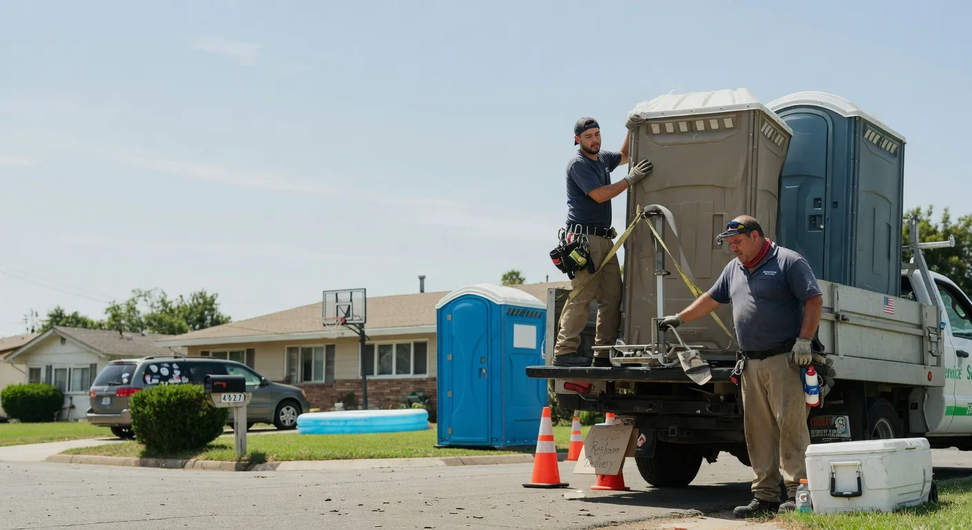 Porta Potty Rental in Burlington, IL near me